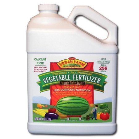 URBAN FARM FERTILIZERS All Purpose Vegetable 128 Fl. Oz Fertilizer UR136671